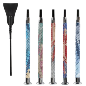 Jumping Crop - Woven Multi-Coloured