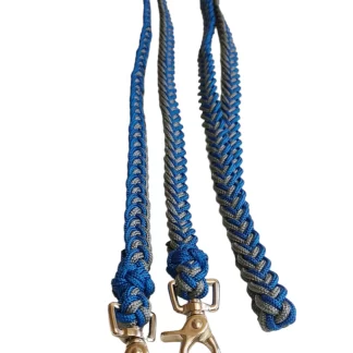 6 Strand Braided Reins - Polyester