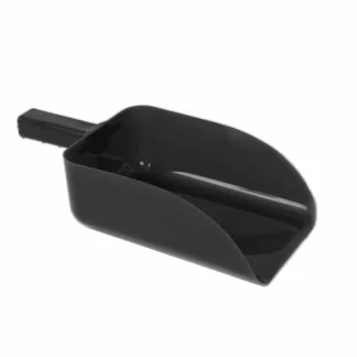 Show Time Feed Scoop, Plastic Square (BLUE)