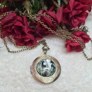 Open Locket Necklace