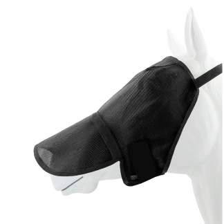 Fly mask with nosepiece